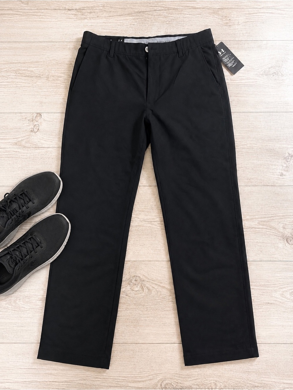 Under Armour Men's Black Tech Chinos